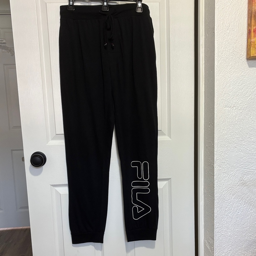 Fila Men's Graphic Traclsuit Trousers Joggers